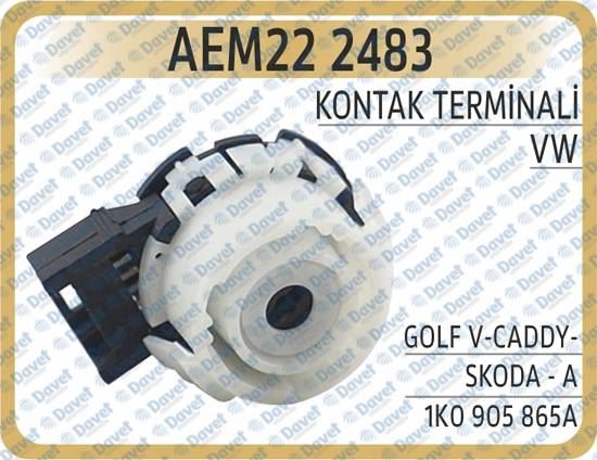 AEM 222483 Kontak Terminali Golf V - Caddy- Skoda